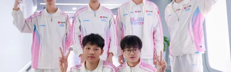 博鱼电竞官网-战胜JDG后，BLG分享赛场合照：锋芒所向